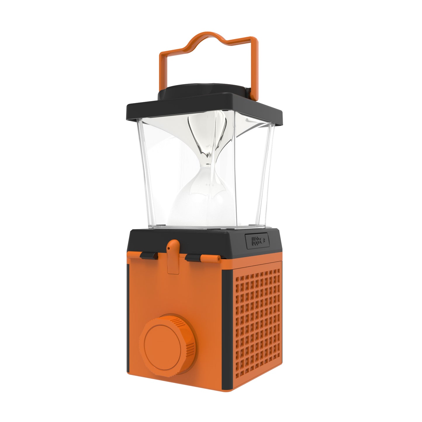 orange salt water lamp